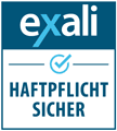 Exali Berufshaftpflicht-Siegel, geprüfte Berufshaftpflicht